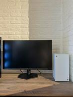 Xbox Series X (Digital Edition) + Gaming Monitor, Games en Spelcomputers, Ophalen, Zo goed als nieuw, Xbox Series X