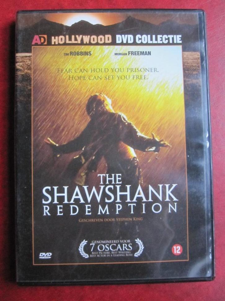 The Shawshank Redemption (1994), Cd's en Dvd's, Dvd's | Drama, Zo goed als nieuw, Drama, Vanaf 12 jaar, Ophalen of Verzenden