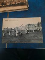Plage d'Ostende et cabines de bain animées 1910, Collections, Enlèvement ou Envoi, Avant 1920, Affranchie, Flandre Occidentale