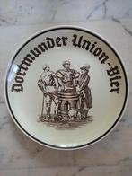 Plateau en faïence "Dortmunder Union - Bier", Collections, Marques de bière, Panneau, Plaque ou Plaquette publicitaire, Autres marques