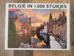 Puzzeltijd België in 1000 stukjes Brugge, Hobby en Vrije tijd, Denksport en Puzzels, Ophalen of Verzenden, Zo goed als nieuw