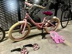 Nogan Butterfly kinderfiets - 14 inch - roze, Fietsen en Brommers, Ophalen