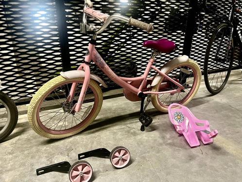 Nogan Butterfly kinderfiets - 14 inch - roze, Fietsen en Brommers, Fietsen | Meisjes, Ophalen