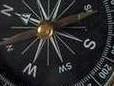 Verguld kompas, Handtassen en Accessoires, Horloges | Antiek, Ophalen of Verzenden, Goud