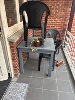 Tafeltje met 3 stoelen, Tuin en Terras, Ophalen, Gebruikt