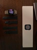 Apple watch serie 8, Handtassen en Accessoires, Smartwatches, Zwart, IOS, Zo goed als nieuw, Waterdicht