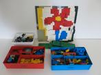 Lego avec bacs de rangement originaux et plaque de base, Enlèvement ou Envoi, Utilisé, Lego