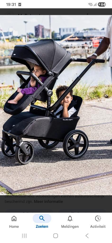 JIFFLE wagon 2 met accessoires, Kinderen en Baby's, Kinderwagens en Combinaties, Zo goed als nieuw, Kinderwagen, Overige merken