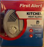 First Alert hitte- en brandalarm voor keuken of garage, Nieuw, Ophalen, Alarm