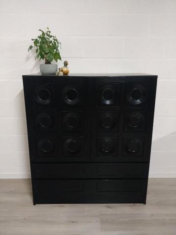 Vintage brutalist highboard | Musterring wandkast | retro beschikbaar voor biedingen