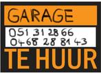 Garage te huur v.a. 1/01/2025 in Wijngaardstraat 8870 Izegem, Immo, Garages en Parkeerplaatsen, Provincie West-Vlaanderen