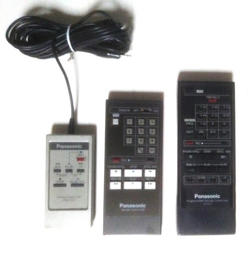 Panasonic afstandsbediening voor retro videorecorder VCR VHS, Audio, Tv en Foto, Afstandsbedieningen, Gebruikt, Origineel, Vhs