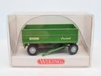 remorque agricole - Wiking 1/87, Hobby & Loisirs créatifs, Comme neuf, Envoi, Grue, Tracteur ou Agricole, Wiking