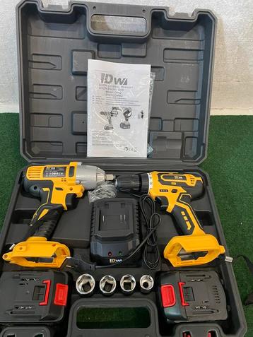 Nieuwe DW germany 36v boormachine en slagmoersleutel,2 accu beschikbaar voor biedingen
