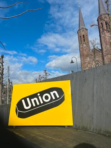 Union Emaille Reclame Bord beschikbaar voor biedingen
