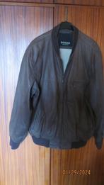 Beau blouson en cuir, Ophalen of Verzenden, Zo goed als nieuw, Maat 52/54 (L), Bruin