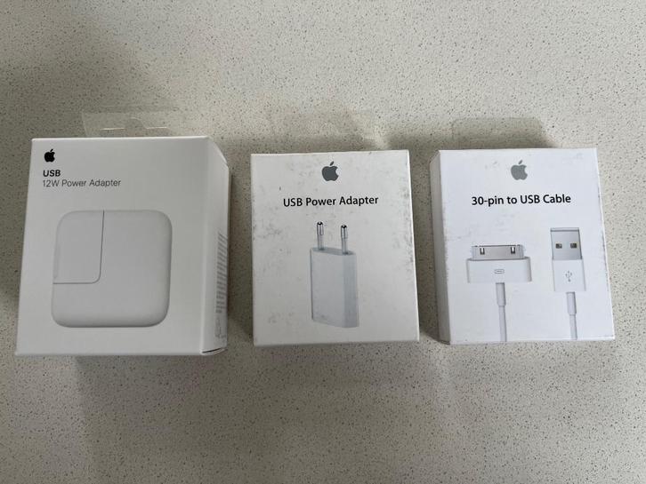 Iphone originele Apple opladers, Telecommunicatie, Mobiele telefoons | Telefoon-opladers, Nieuw, Apple iPhone, Ophalen of Verzenden