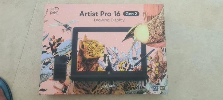 Artist Pro 16 Gen 2 grafische tablet met tekenscherm, Computers en Software, Tekentablets, Nieuw, Bedraad, Multi-touch, Ophalen of Verzenden