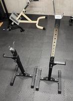 Gorilla Sports Squat- en bankdruksteunen, Sport en Fitness, Ophalen