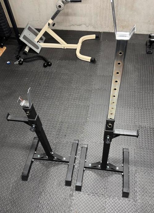 Gorilla Sports Squat- en bankdruksteunen, Sport en Fitness, Fitnessapparatuur, Ophalen