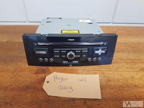 Peugeot 407 2007 - 2010 rneg navigatie radio 96653743xn €200, Auto-onderdelen, Dashboard en Schakelaars, Peugeot, Gebruikt, Ophalen of Verzenden