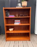 Prachtige vintage boekenkast, Huis en Inrichting, Kasten | Boekenkasten, Ophalen, Met plank(en), 100 tot 150 cm, Teakhout