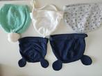 Babymutsjes, zonnenhoedje en wanten met koordje, Disney, Ophalen of Verzenden, Zo goed als nieuw, Jongetje of Meisje