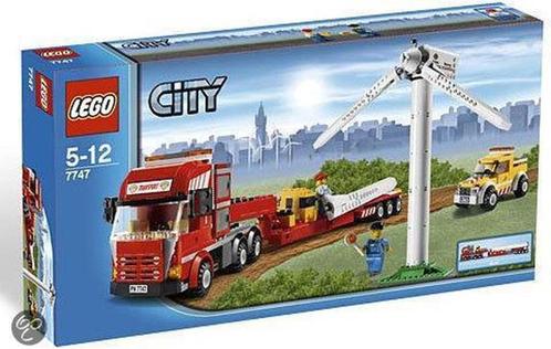 LEGO City - 7747 - Wind Turbine Transport, Kinderen en Baby's, Speelgoed | Duplo en Lego, Zo goed als nieuw, Lego, Complete set