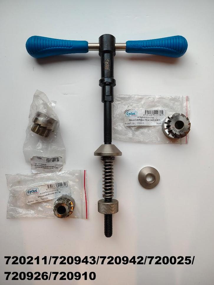 Divers fietsgereedschap Cyclus Tools, Fietsen en Brommers, Fietsaccessoires | Fietsgereedschap, Zo goed als nieuw, Gereedschapsset