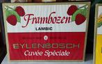 Lambic frambozen Eylenbosch bord, Ophalen of Verzenden, Zo goed als nieuw