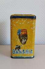 Vintage blik Banania 1950 'riz'., Verzamelen, Blikken, Ophalen of Verzenden, Gebruikt, Overige, Overige merken