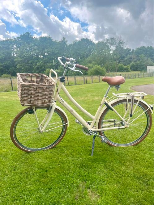 Bnb Transport Vanille Damesfiets, Fietsen en Brommers, Fietsen | Dames | Damesfietsen, Zo goed als nieuw, Overige merken, (Extra) lage instap