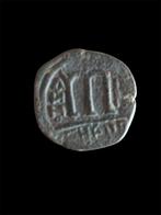 Byzantijnse munt - follis - phocos en Leontia, Ophalen of Verzenden, Losse munt