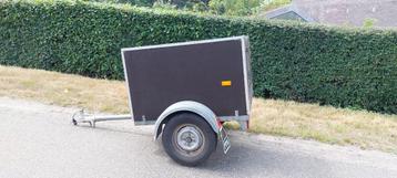 Remorque à bagages, vacances, chariot pour chien, box, fermé, Autos : Divers, Enlèvement