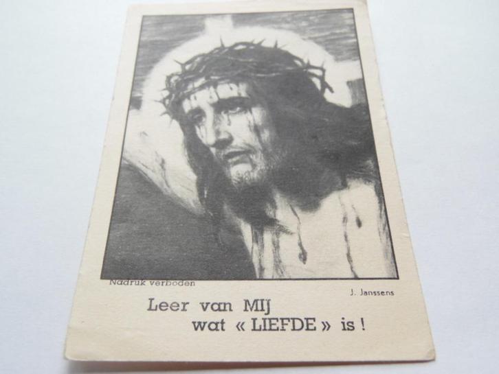 G26 * oud Gebedje uit 1941 * Aan Christus den ..., Verzamelen, Religie, Christendom | Katholiek, Ophalen of Verzenden
