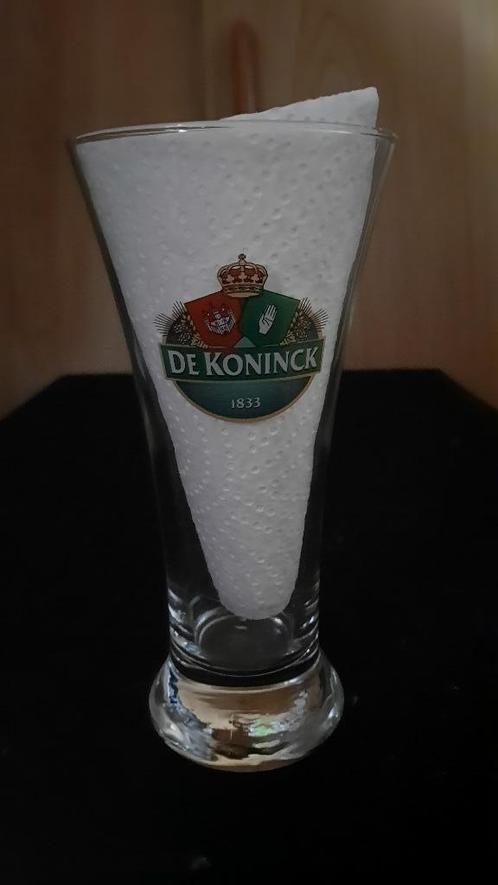 klein glas DE KONINCK, Verzamelen, Glas en Drinkglazen, Bierglas, Ophalen of Verzenden