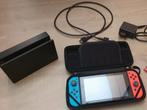Nintendo Switch + Accessoires, Games en Spelcomputers, Spelcomputers | Nintendo Switch, Ophalen of Verzenden, Zo goed als nieuw