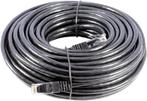 *NIEUW* NetApp CAT6 RJ45 Ethernet Cable 20m Zwart NEW, Computers en Software, Pc- en Netwerkkabels