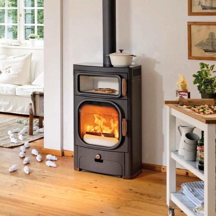 Houtkachel Austroflamm Heidi Back, Maison & Meubles, Accessoires pour la Maison | Autre, Neuf, Enlèvement ou Envoi