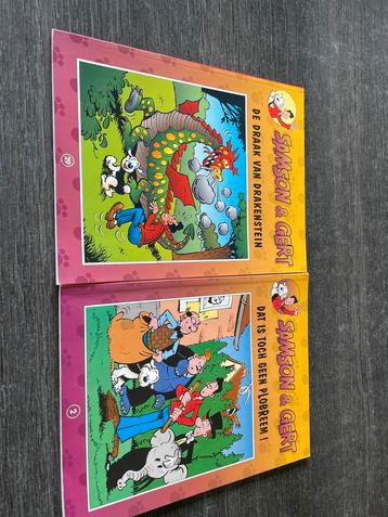 2 stripverhalen samson en gert beschikbaar voor biedingen