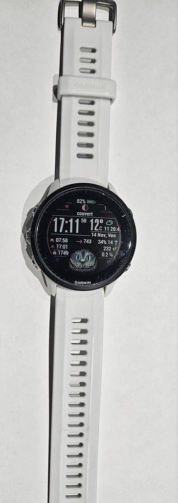 Forerunner 955 de Garmin, Handtassen en Accessoires, Sporthorloges, Zo goed als nieuw, Rood, Conditie, GPS, Ophalen of Verzenden