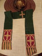 Linnen, liturgisch accessoire, sjaal, stola voor op kantoor, Verzamelen, Religie, Ophalen of Verzenden, Christendom | Katholiek