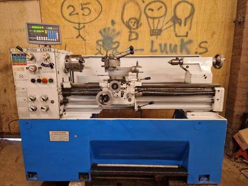 Draaibank 405x1000mm met digitale uitlezing, Doe-het-zelf en Bouw, Draaibanken, Gebruikt, Metaaldraaibank, 500 tot 1000 mm, Ophalen