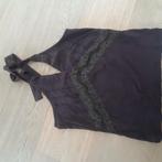 NIEUWE halttertop met kant XANDRES - M, Maat 38/40 (M), Bruin, Verzenden, Nieuw