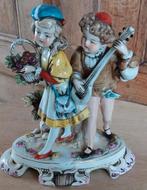 Capodimonte Antieke porseleingroep, Ophalen of Verzenden