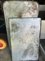 Olielekplaten 2 stuks samen, Ophalen, Gebruikt