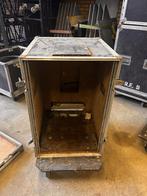Flightcase 19 inch – op wielen, Muziek en Instrumenten, Ophalen, Gebruikt, Flightcase