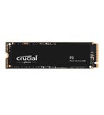 Crucial P3 SSD van 500 GB NVMe M.2 PCIe Gen3, Computers en Software, Harde schijven, 500gb, SSD, Ophalen of Verzenden, CRUCIAL