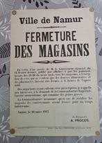 AFFICHE ww1 NAMUR N6, Ophalen of Verzenden