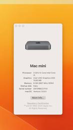 Mac mini i5 8gb ssd 250gb (2019), Zo goed als nieuw, 8 GB, Geen, 3 tot 4 Ghz